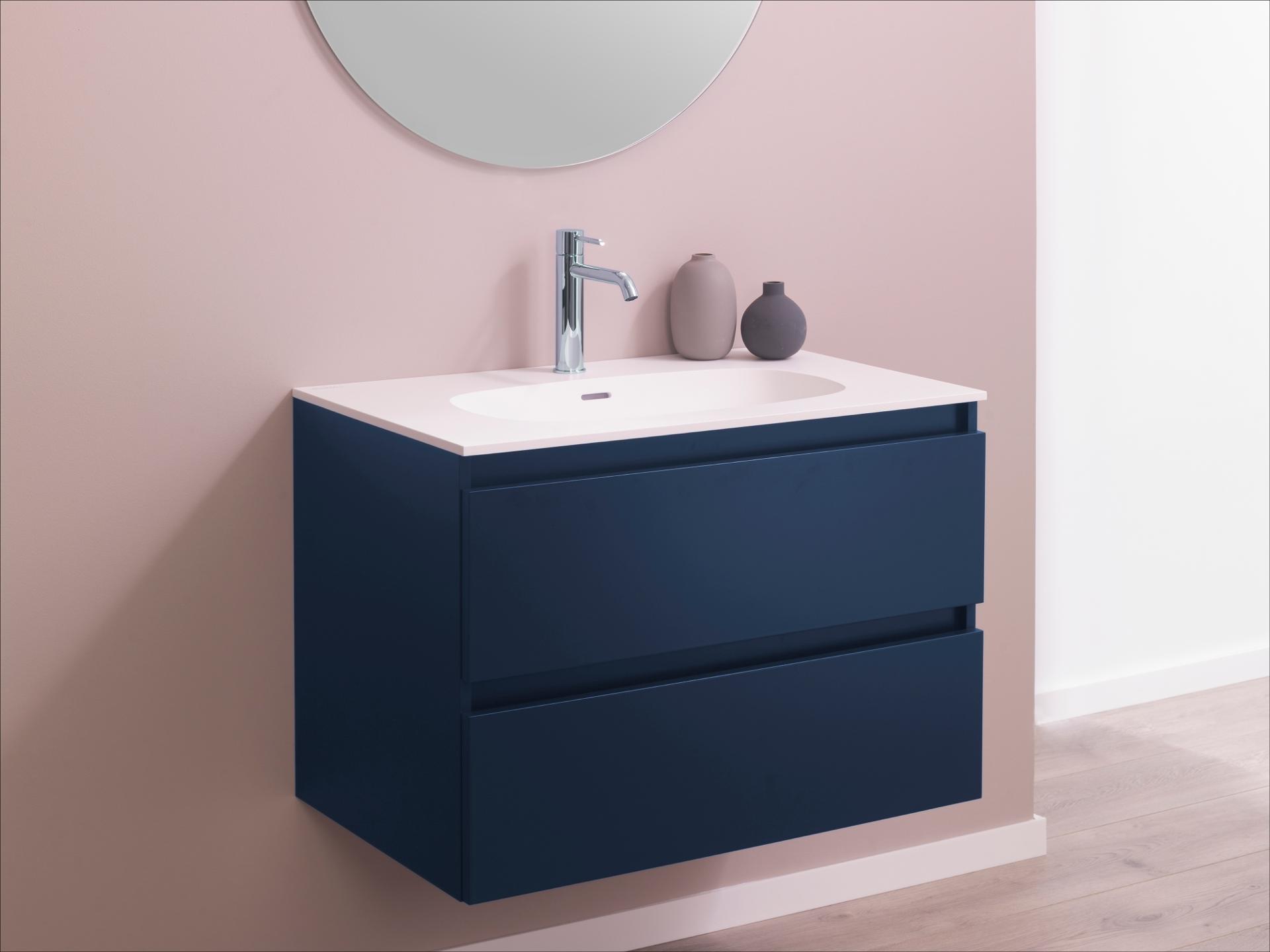 CAJON MB SMART 2C KRION тумба под раковину  DEEP BLUE 80