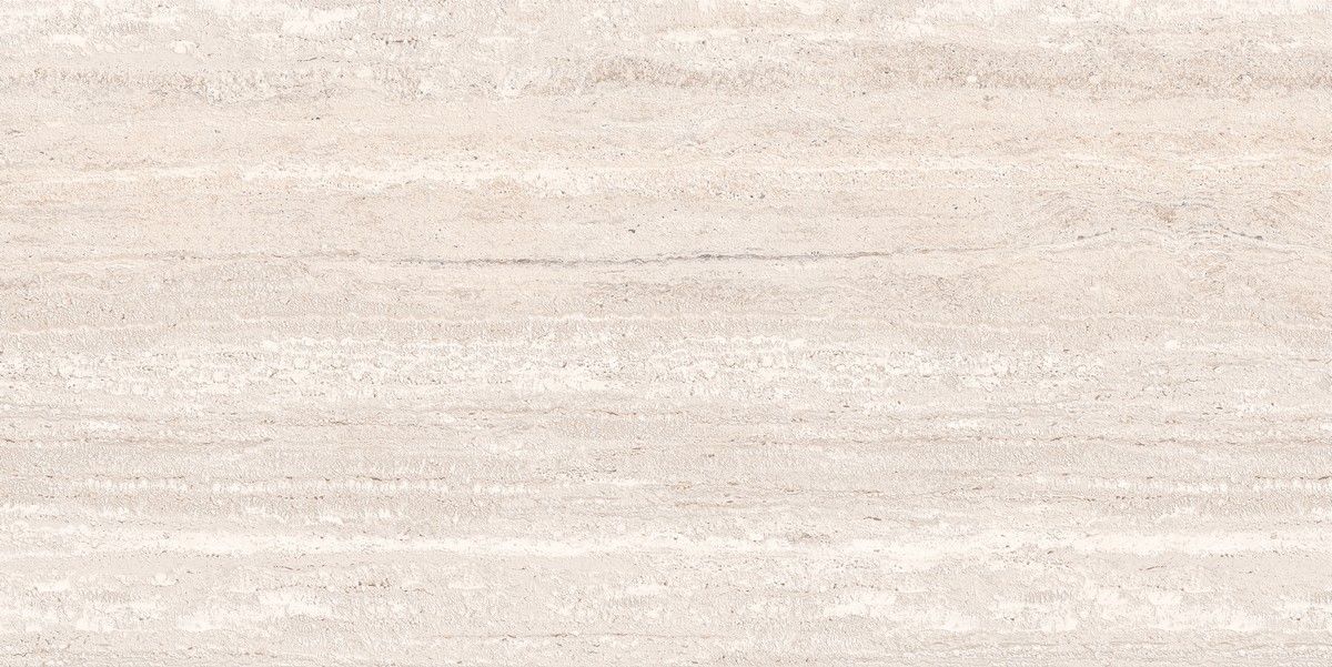 Камень Травертино Кремовая Декор Матовая керамогранит 60x120