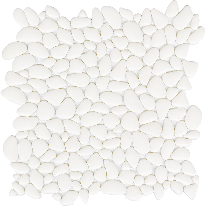 BOULDER WHITE  мозаика 30,5X30,5X0,6