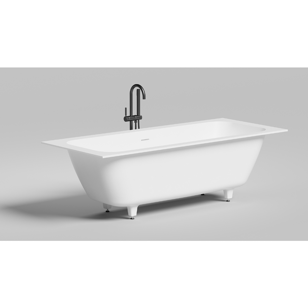 Встраиваемая ванна SALINI ORLANDA AXIS KIT 190x80 глянцевая