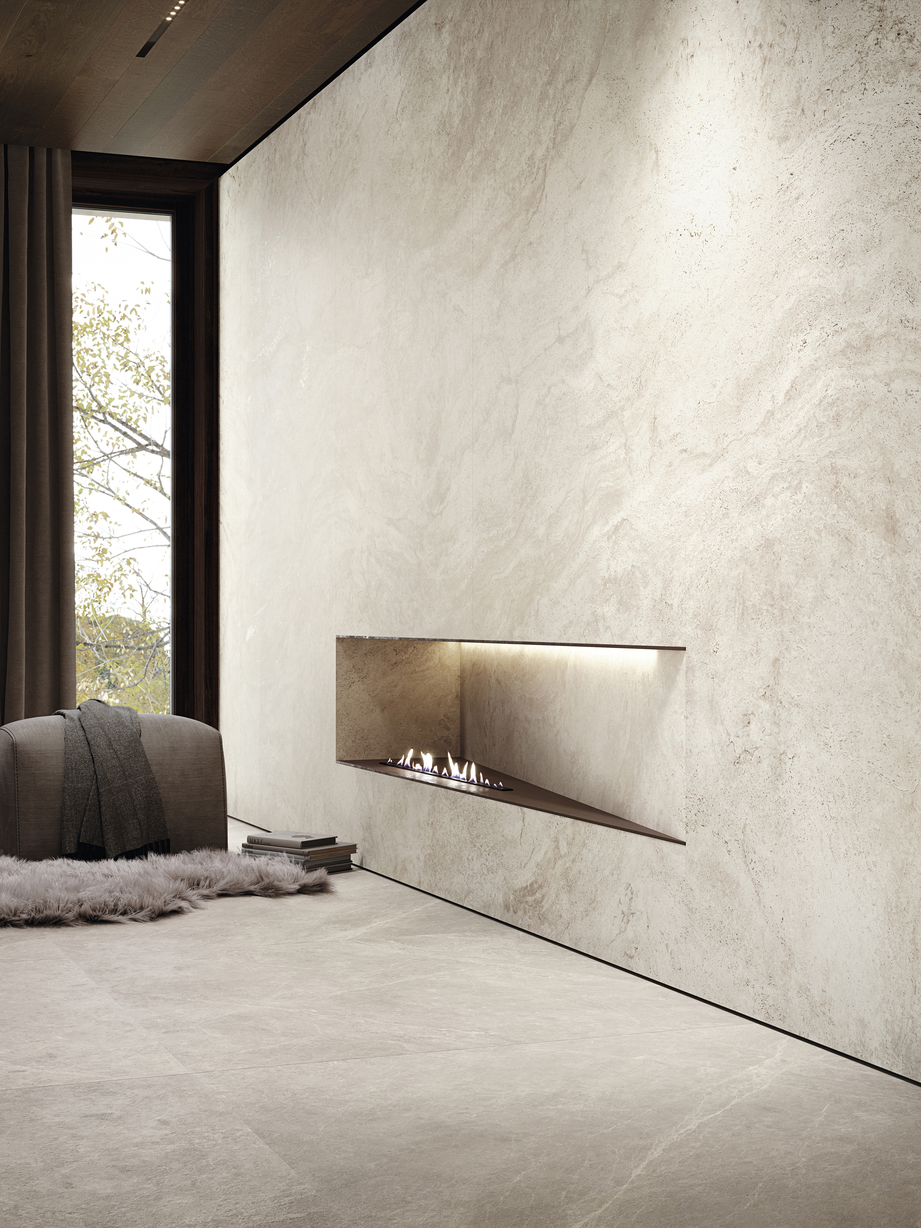 TOSCANO BONE NATURE керамогранит 120X270cm