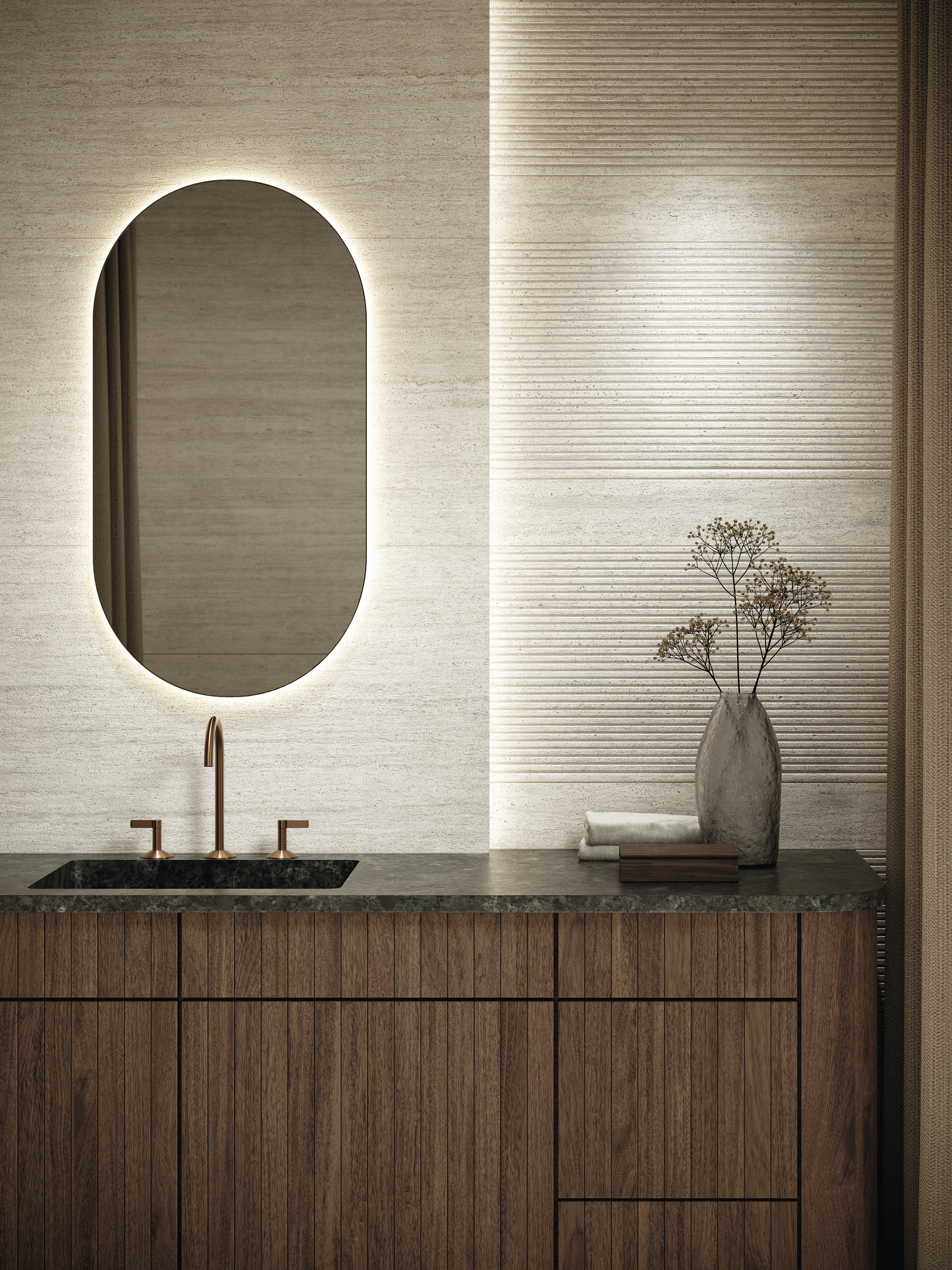STRIPE TARANTO BIANCO керамическая плитка 59,6X150