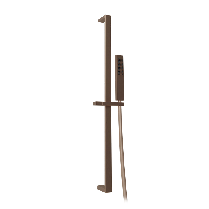 COMPLEMENTOS NK комплект для душа (планка с держателем, ручной душ, гибкий) брашированная медь