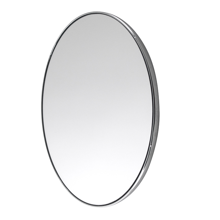 TONO круглое увеличительное зеркало в аллюминевой раме и магнитной задней частью хромированное