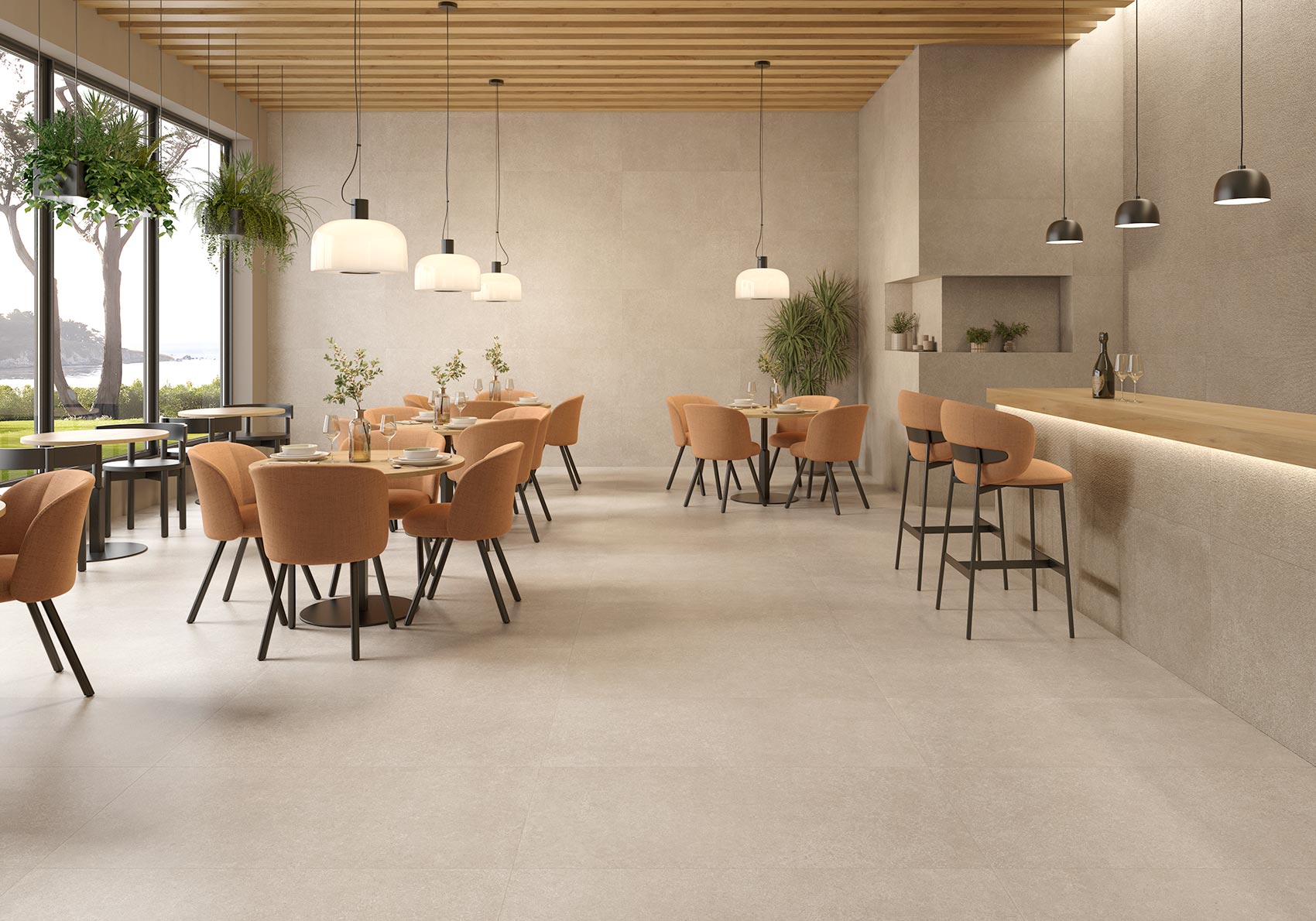 COLORKER NOORDAL SAND керамогранит 59.5х119.2x0.8 