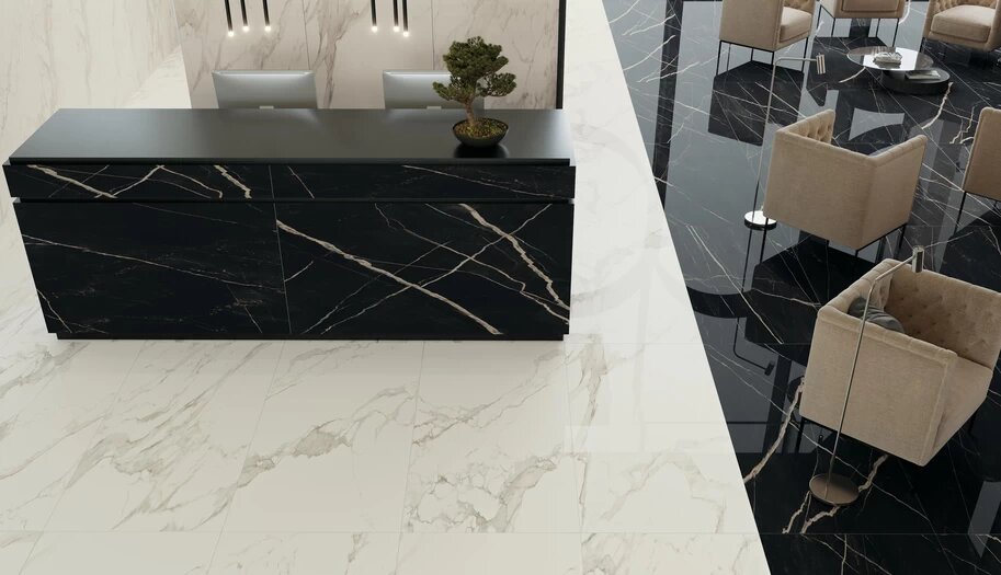 Empire Calacatta Black 120*278 LAPP