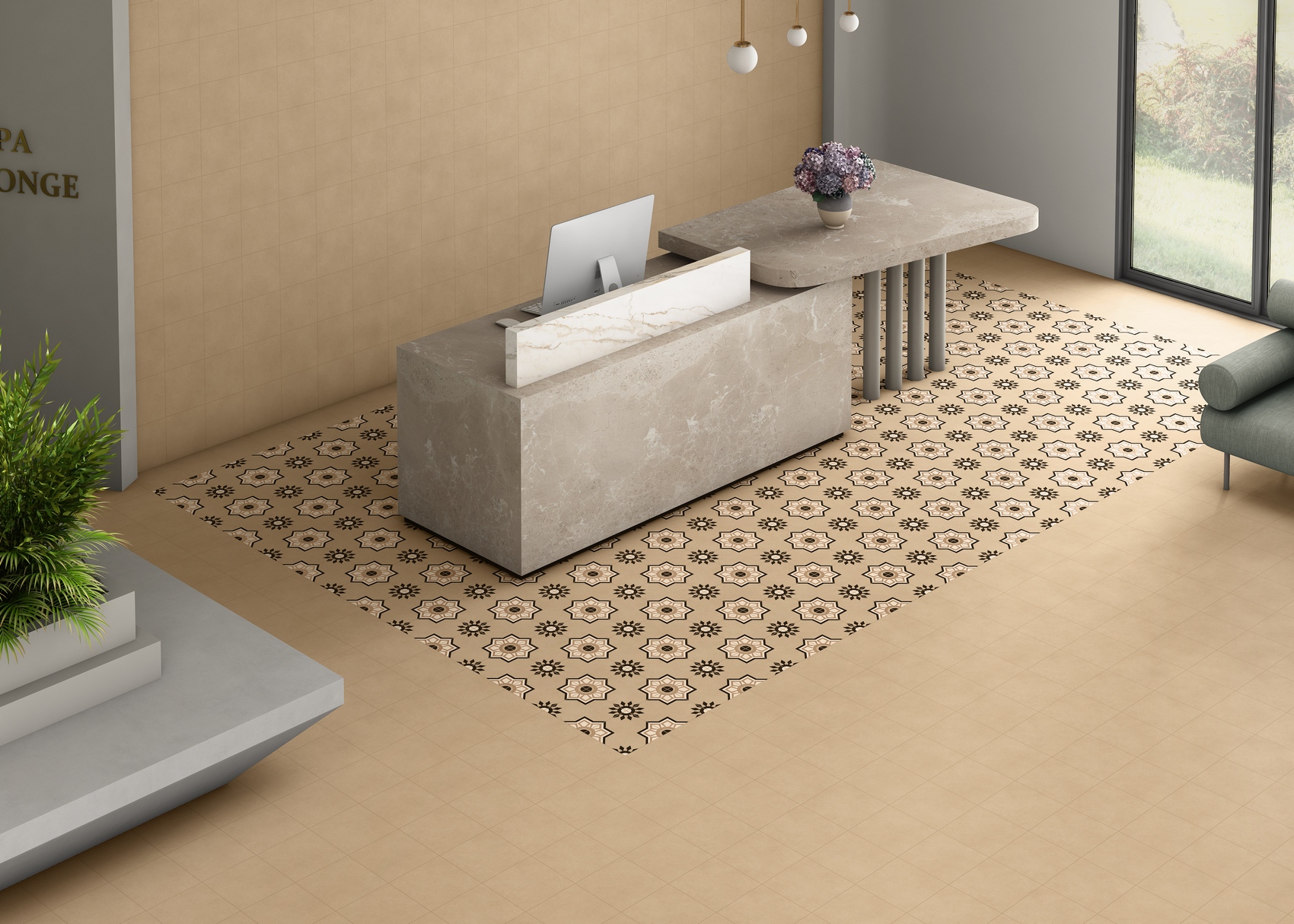 Levels Pearl Decor 1018 керамогранит 20х20