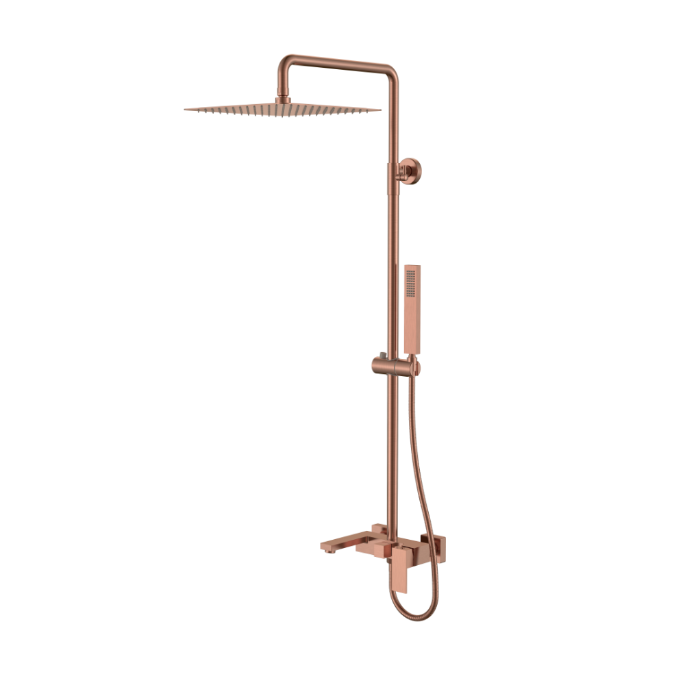 Стойка для душа QUBIC Copper Brushed