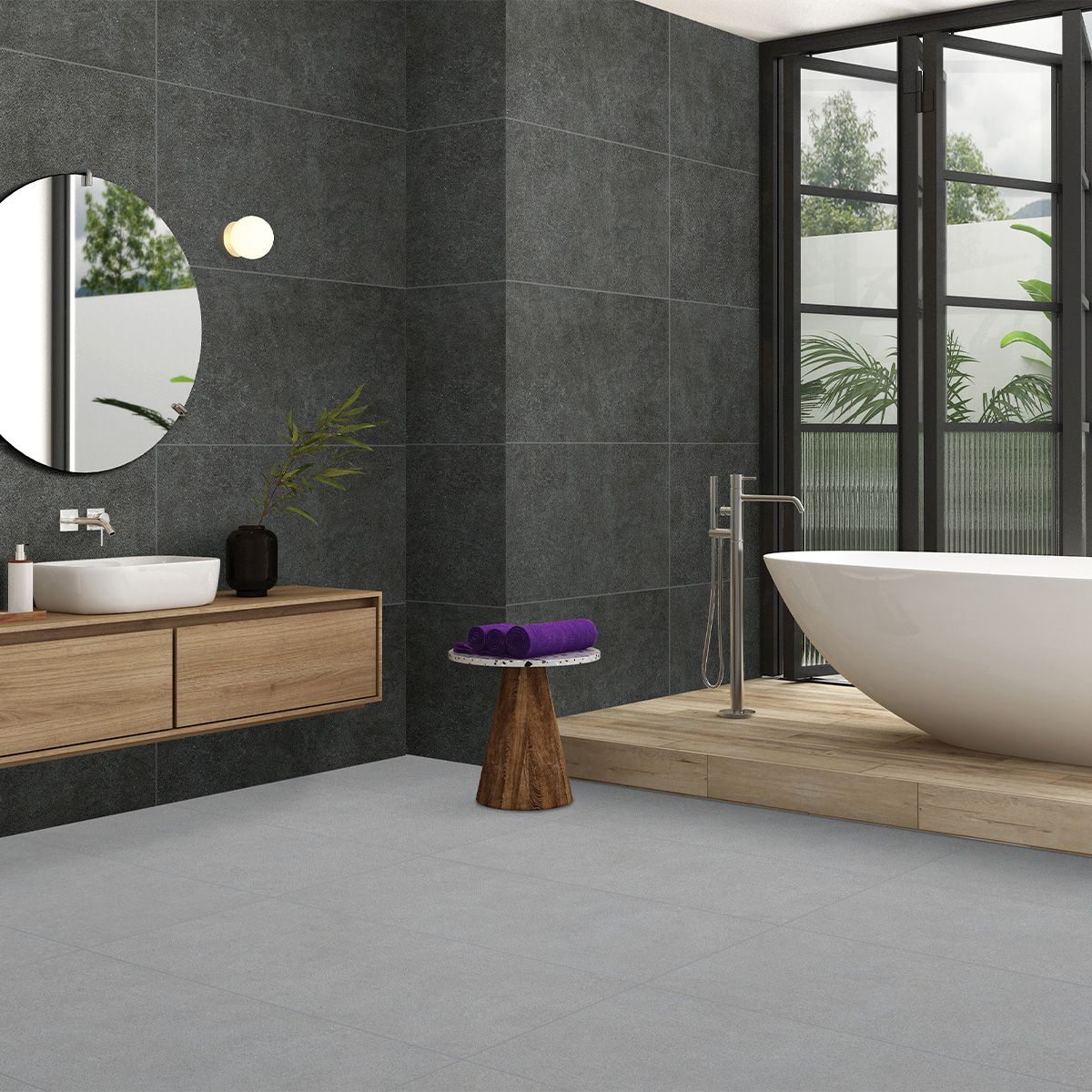 Stone Manhattan Antracite Matt Str керамогранит 60x120