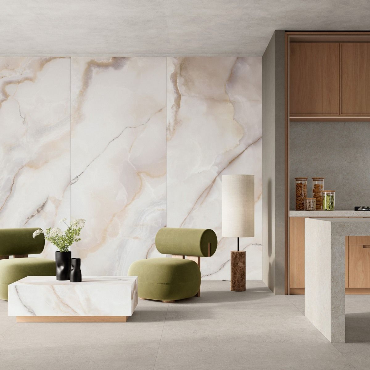 Xlim Dafne Cold Polished керамогранит 120x280см 6mm