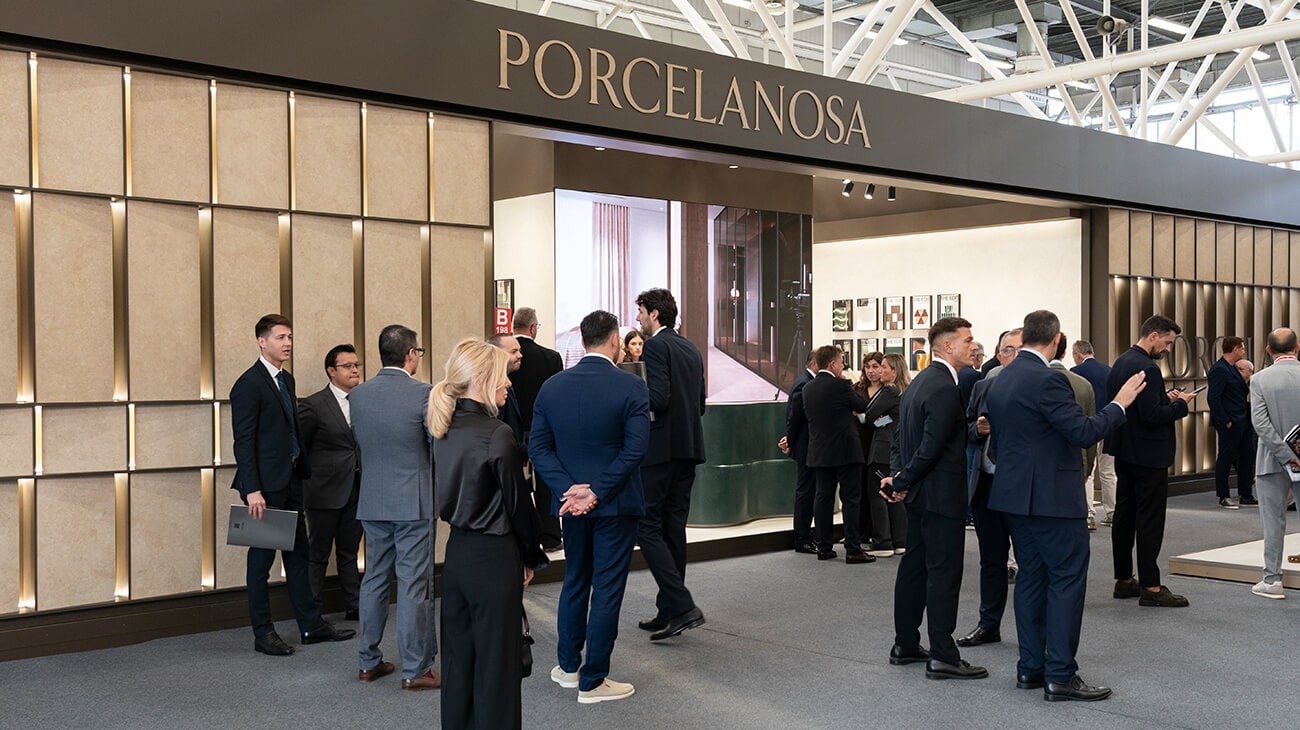 Итоги Cersaie 2026: более 3000 посетителей в день на стенде Porcelanosa