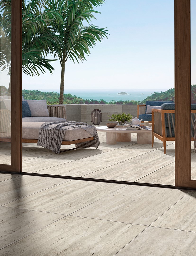 MIRAGE TRAVERTINO LIGHT EY 07 NAT SQ керамогранит 60х120