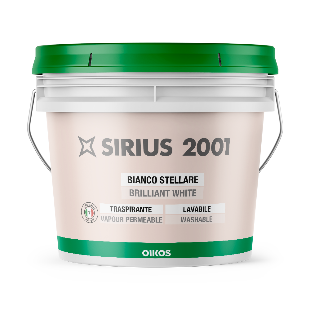 SIRIUS 2001 bianco матовая краска для потолков  LT. 10