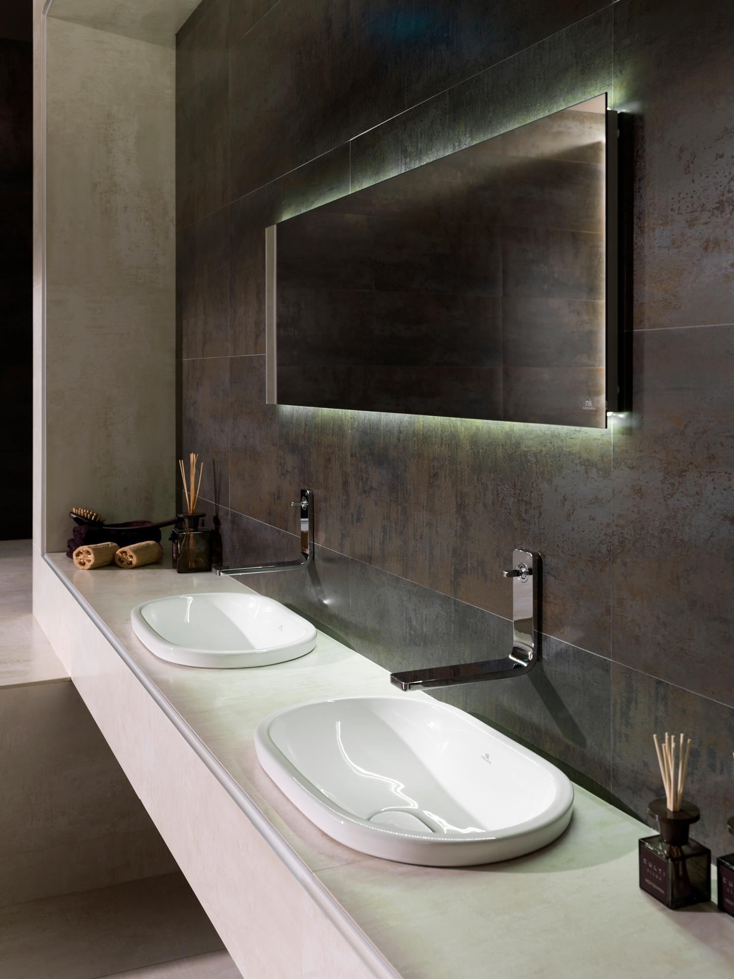 LOUNGE WALL MOUNTED BASIN MIXER смеситель