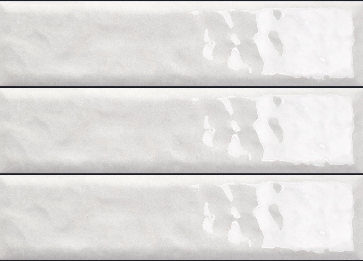 Levels White Glossy керамогранит 6х25
