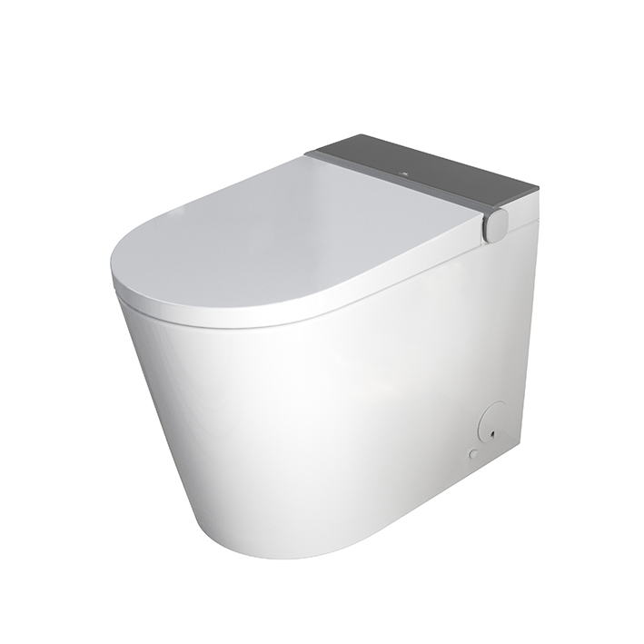 I-COMFORT LINE Унитаз напольный с электр. крышкой i-Comfort, смыв импульсный TORNADO