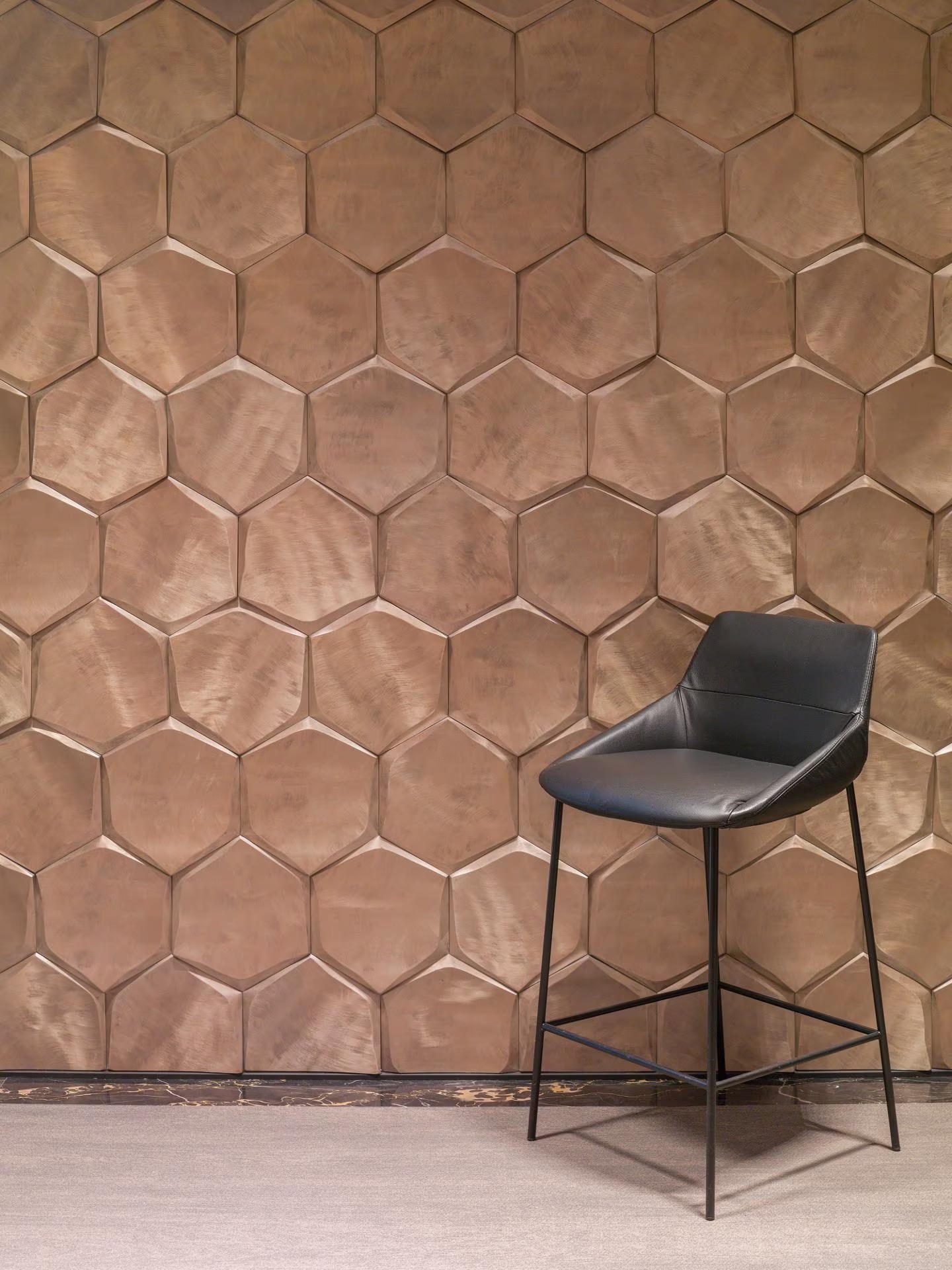 GRAVITY ALUMINIUM DUBAI GOLD 22,5X26X2/2,5