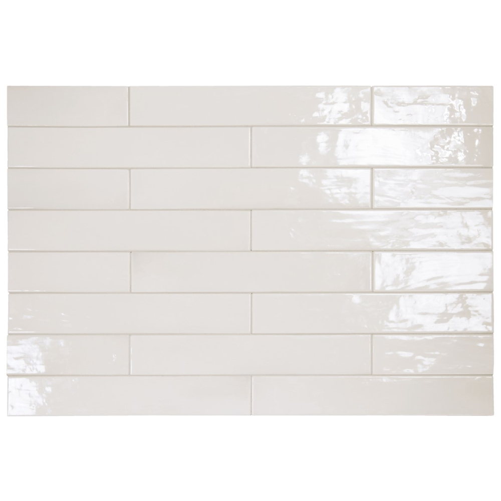 EQUIPE MANACOR WHITE керамическая плита 6.5х40