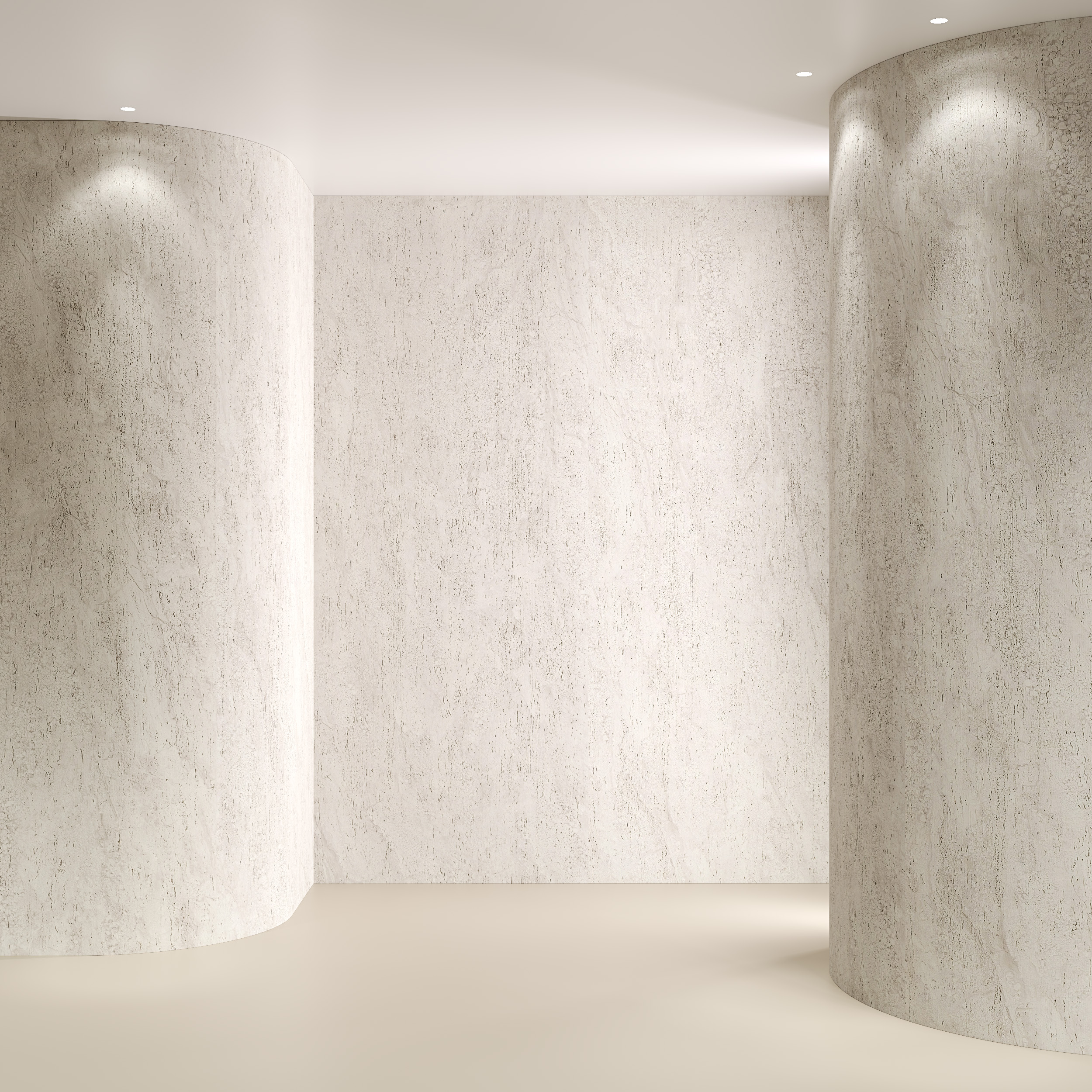 Гибкий камень Decaro WallPanels Flex Stone (Travertine Silver) 3000х1200мм