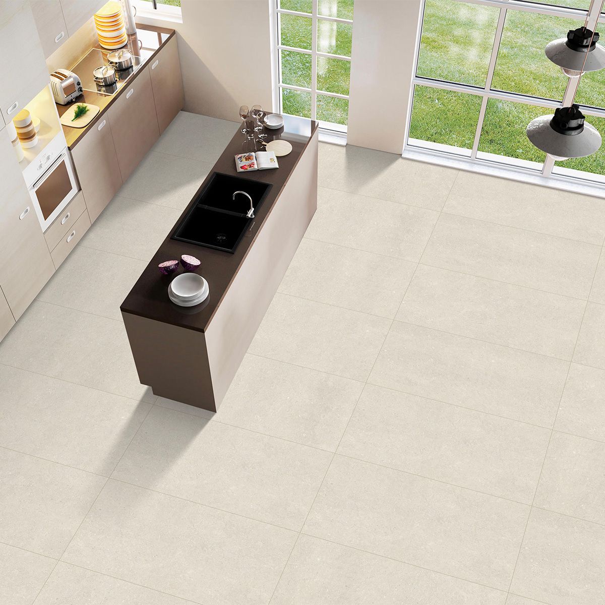 Stone Athenas Crema Matt Carving керамогранит 60x120