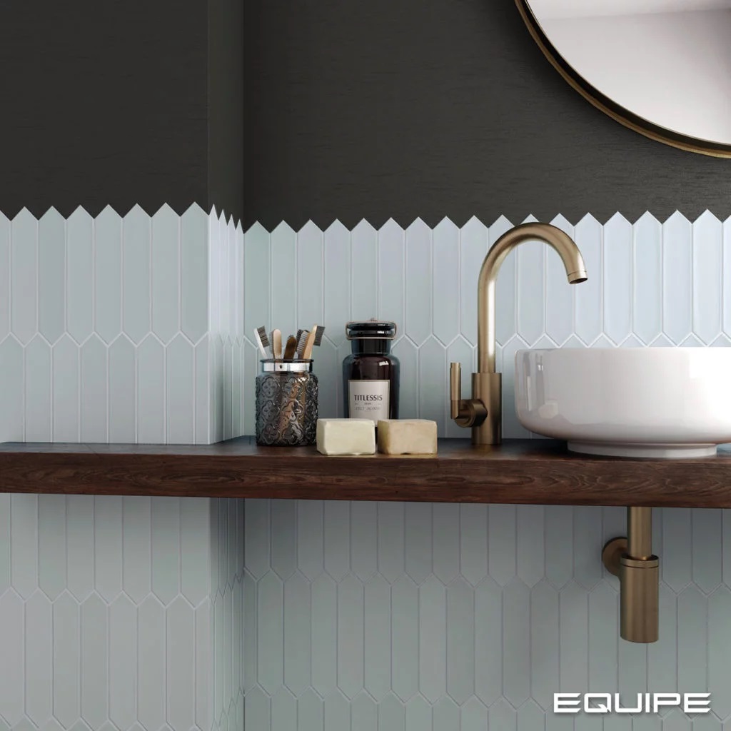 EQUIPE LANSE BLUE керамическая плита 5х25