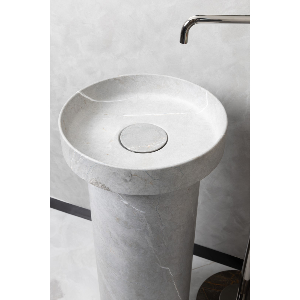 Раковина накладная SOLE Corian 400*130 Amani Grigio