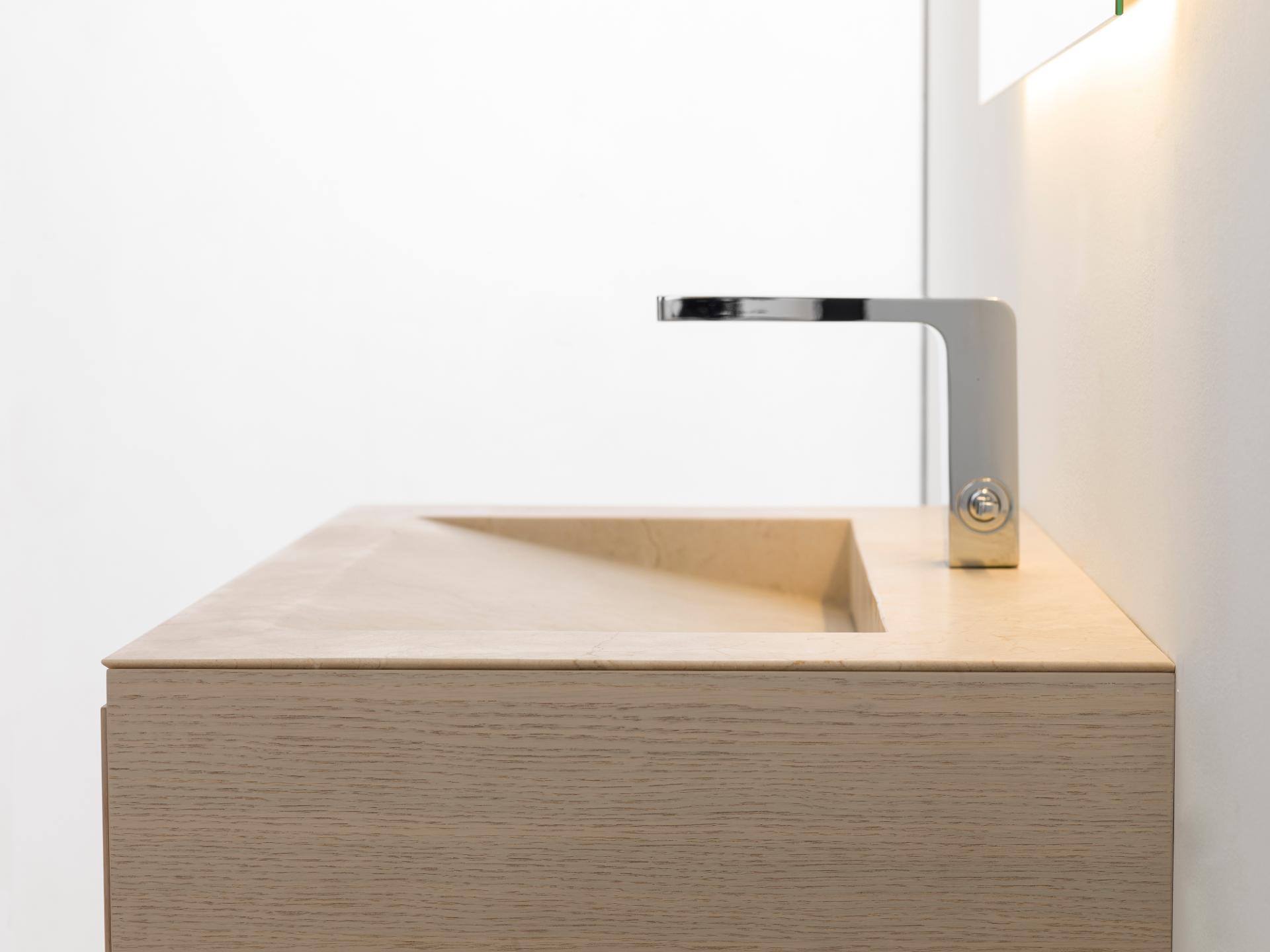 MINIM WOOD BEIGE ITALIA тумба с раковиной 80X50X40