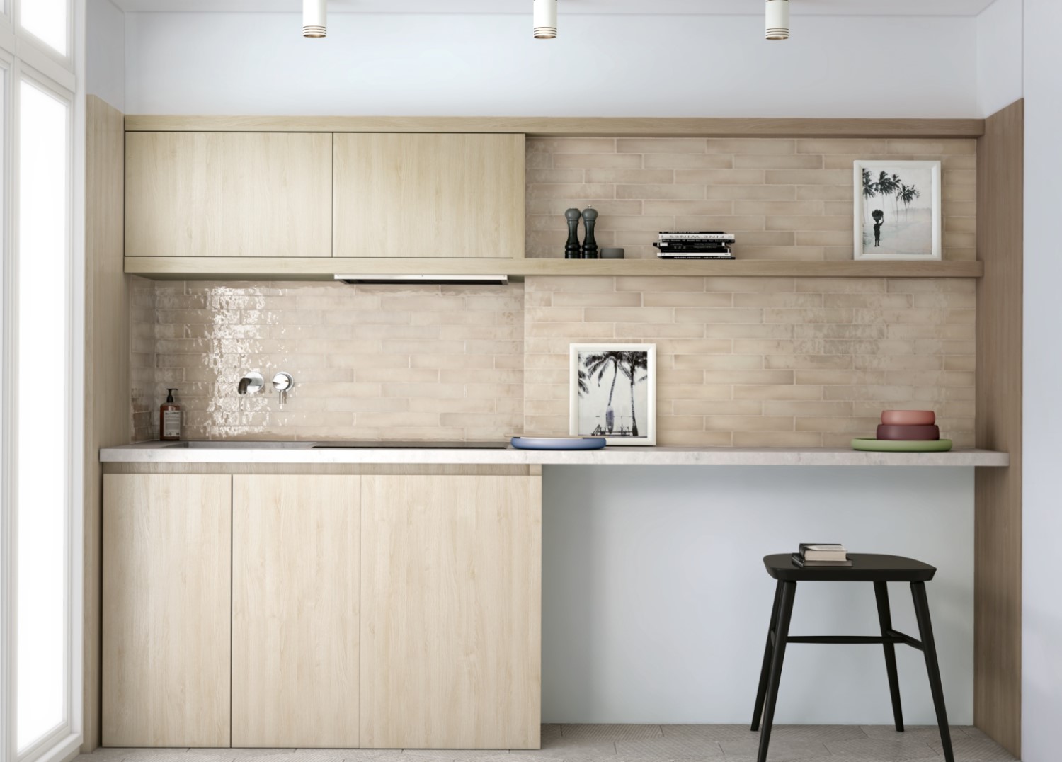 EQUIPE MANACOR BEIGE ARGILE керамическая плита 6.5х40