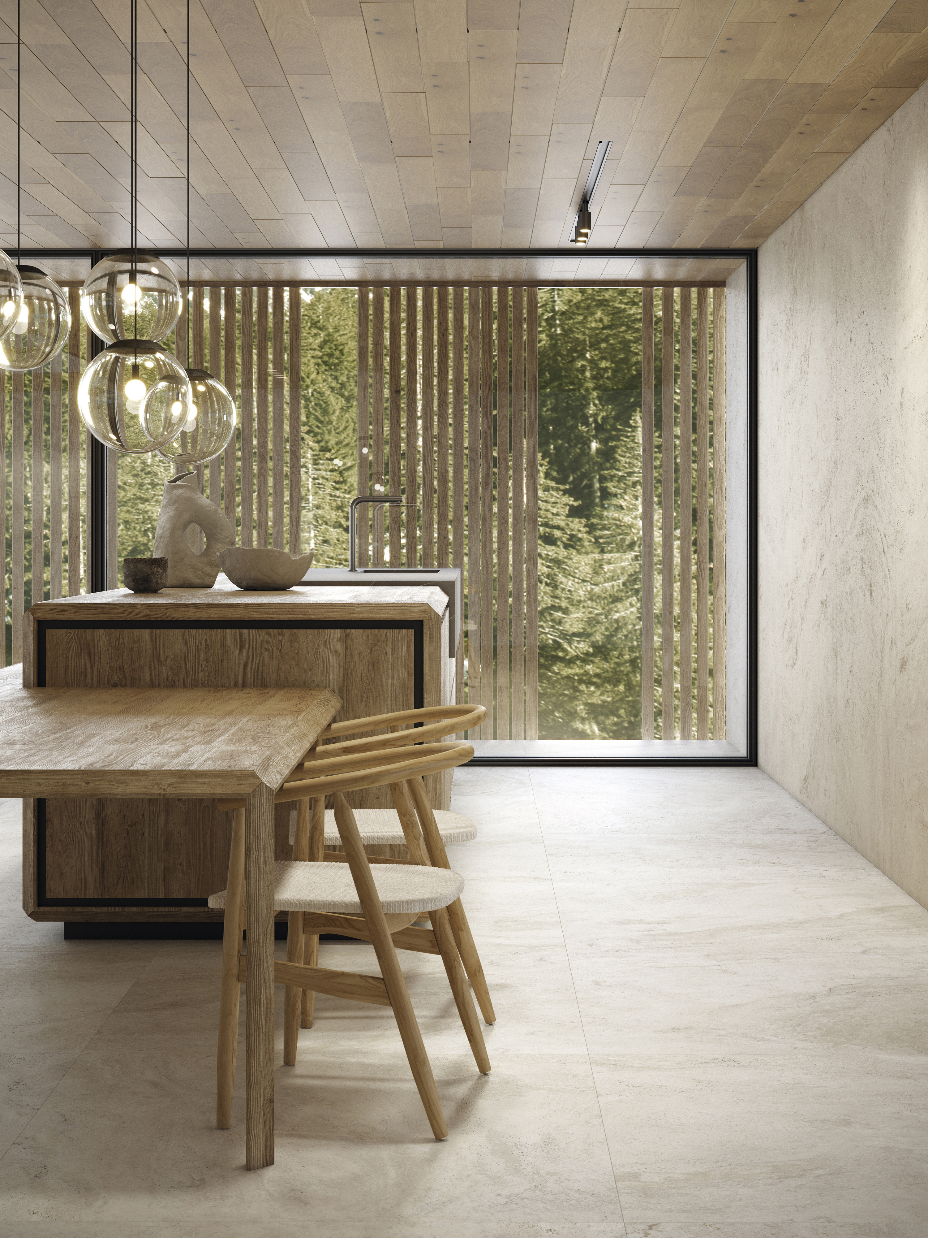 TOSCANO BONE NATURE керамогранит 120X270cm