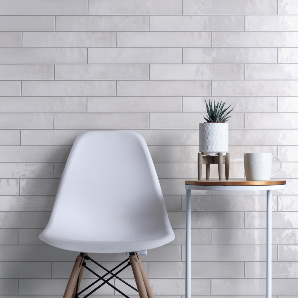 EQUIPE MANACOR WHITE керамическая плита 6.5х40