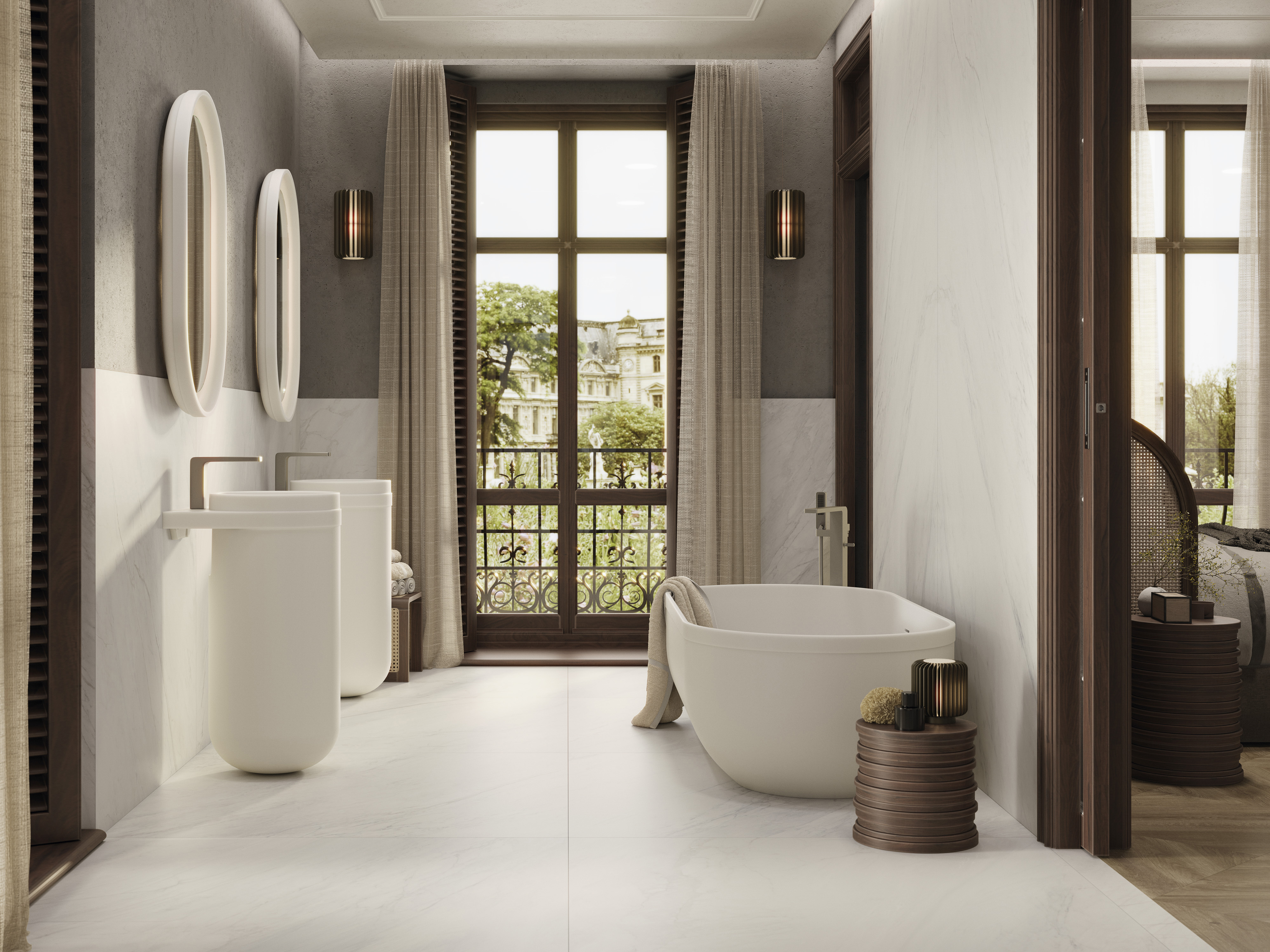 GLEM WHITE NATURE керамогранит 120х120х0,6