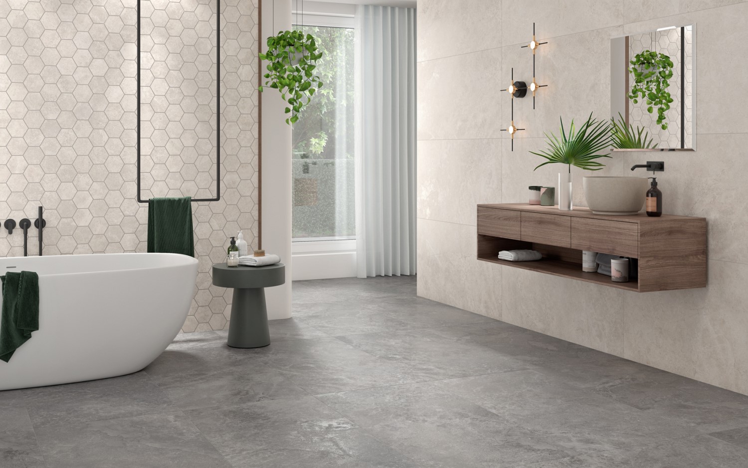 COLORKER LIBERTY GREY керамогранит 59.5х119.2