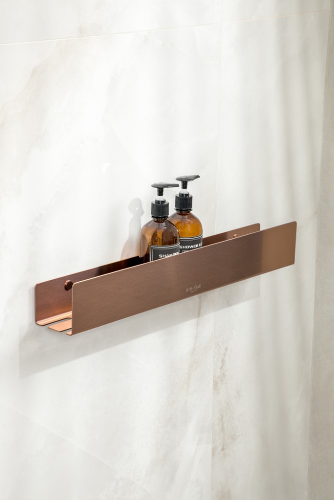 Полка подвесная 60см BOHEME (COPPER BRUSHED)