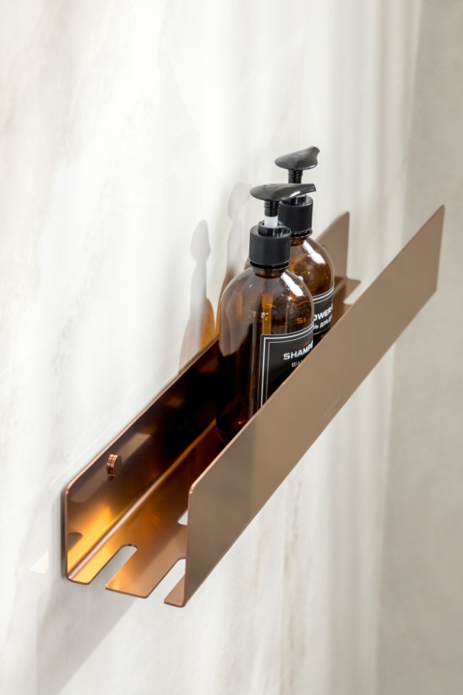Полка подвесная 60см BOHEME (COPPER BRUSHED)