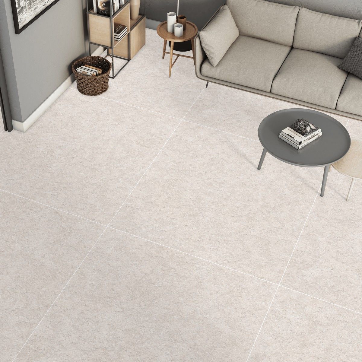 Basalt Stone Ivory Matt Str керамогранит 120х120