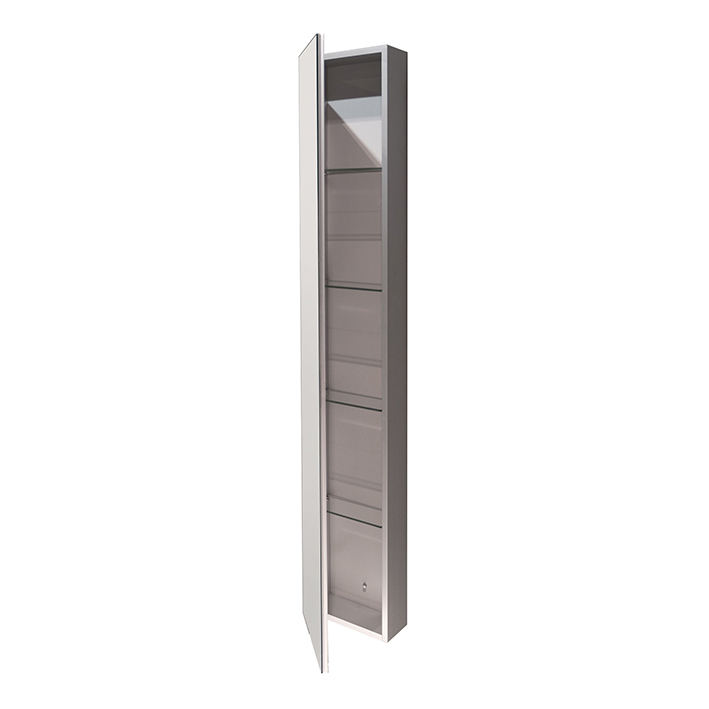 SMART CABINETS шкаф подвесной с одной дверцей и двойным зеркалом 300Х1700Х145
