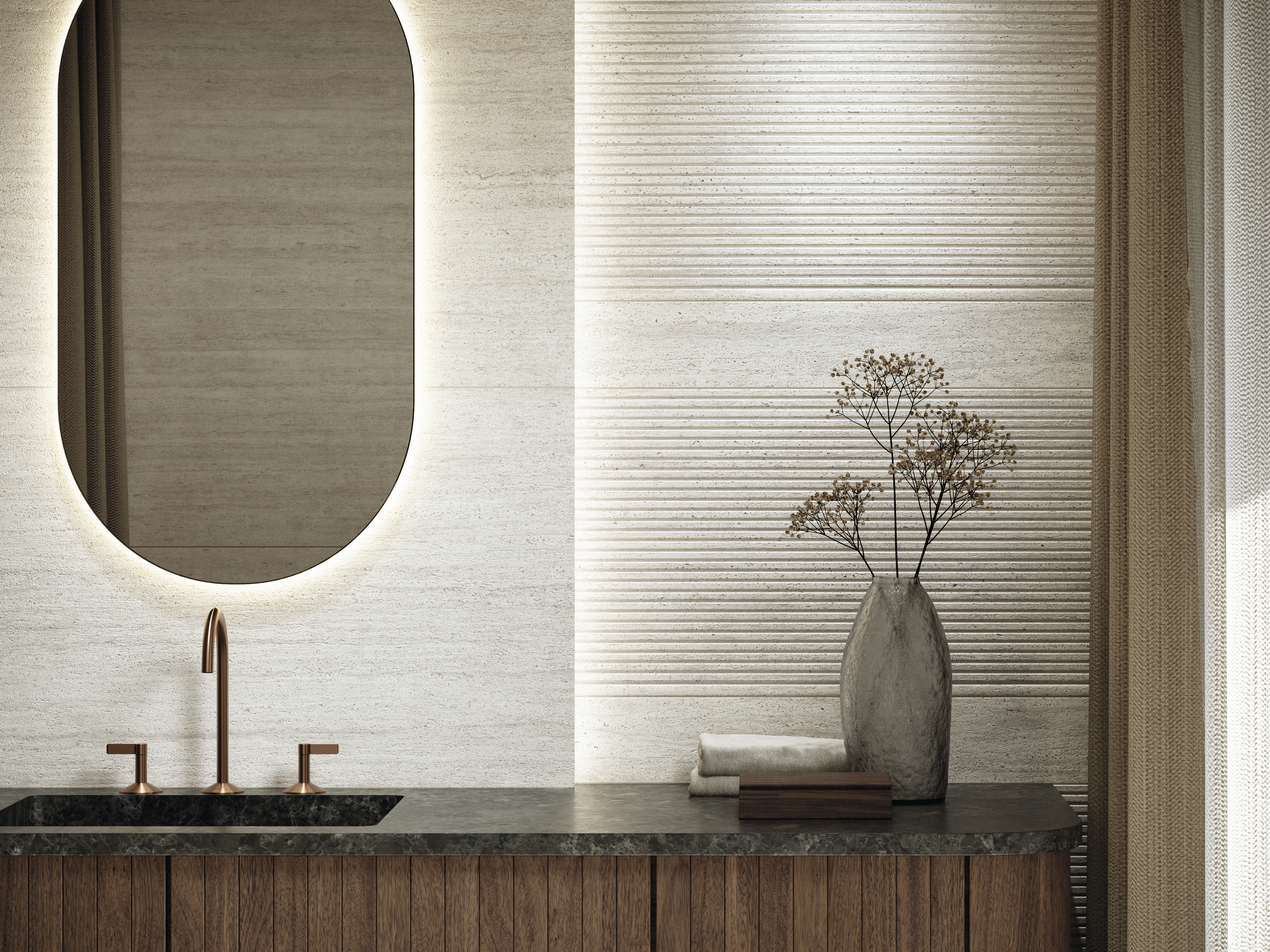 STRIPE TARANTO BIANCO керамическая плитка 59,6X150