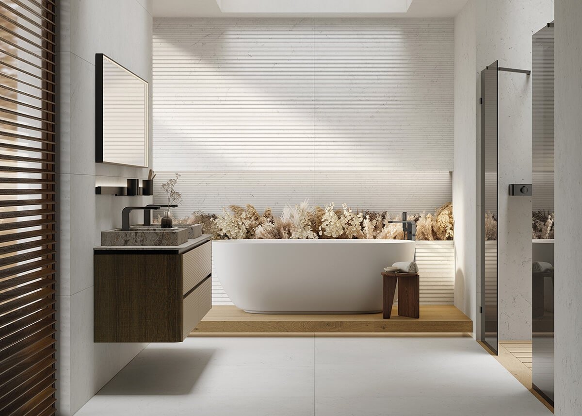 Коллекция Kos White, Porcelanosa