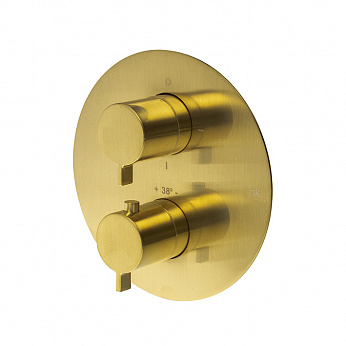 LIGNAGE наружная часть термостатического смесителя SMARTBOX матовое золото