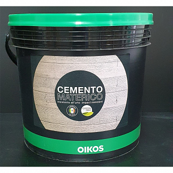 CEMENTO MATERICO BIANCO известковая штукатурка для создания эффектов бетона 20 KG