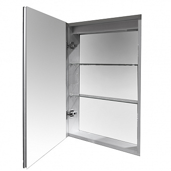 SMART CABINETS шкаф подвесной с одной дверцей и двойным зеркалом с подсветкой 489Х762Х100