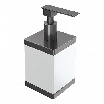 Диспенсер настольный Qubic Gun Metal BOHEME