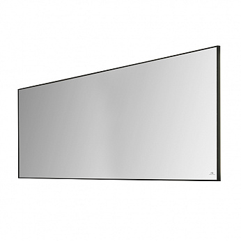 SQUARE зеркало в алюминиевой раме 140Х60 черное