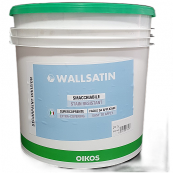 WALLSATIN BIANCO профессиональная краска с атласным эффектом LT. 4