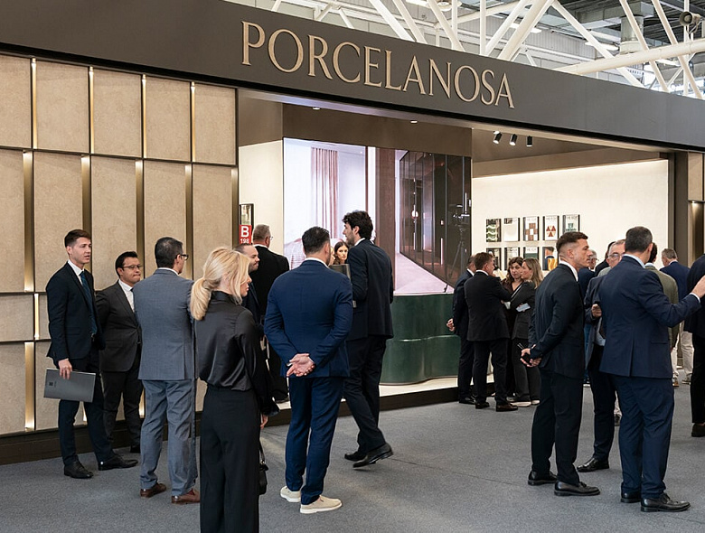 Итоги Cersaie 2026: более 3000 посетителей в день на стенде Porcelanosa