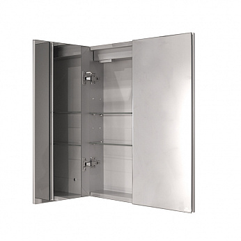 SMART CABINETS шкаф универсальный встраиваемый с двумя дверцами и двойным зеркалом 800Х762Х100