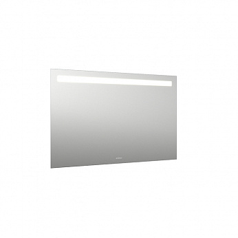 Зеркало LITE PLUS 100x70 см, фронтальное освещение, с защитой от запотевания